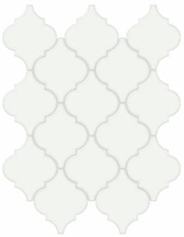 Triton II Porcelain 10x13 Glossy Arabesque Mosaic | Aphelion