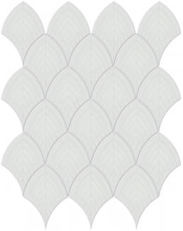 Triton II Powder 11x13 Glossy Scallop Mosaic | Aphelion