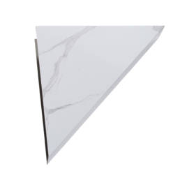 Carrara Marble Gloss Shower Bench 26x18.63x3 | Aphelion Collection