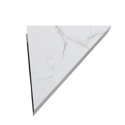 Carrara Marble Matte Shower Bench 26x18.63x3 | Aphelion Collection