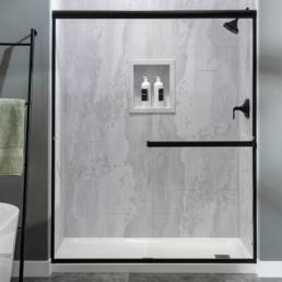 Cloud Drift Shower Wall Kit 36x36x78 | Aphelion Collection