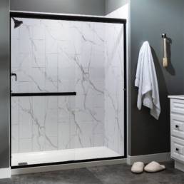 Luxe Marble Shower Wall Kit 30x60x78 | Aphelion Collection