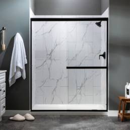 Luxe Marble Shower Wall Kit 32x60x78 | Aphelion Collection
