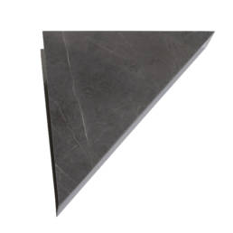 Marquina Gris Gloss Shower Bench 26x18.63x3 | Aphelion Collection